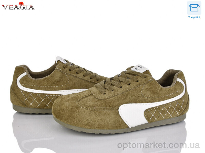 Купить Кросівки жіночі 10091-2 FAN коричневий, фото 1