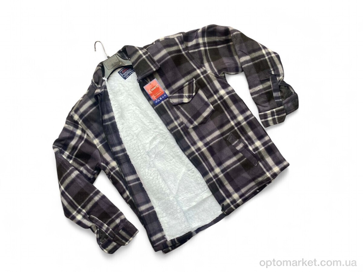 Купить Сорочка чоловічі 101-1 d.grey Canary сірий, фото 1