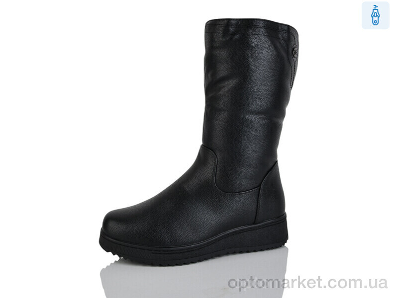 Купить Чоботи жіночі 101-1 зима Leguzaza чорний, фото 1