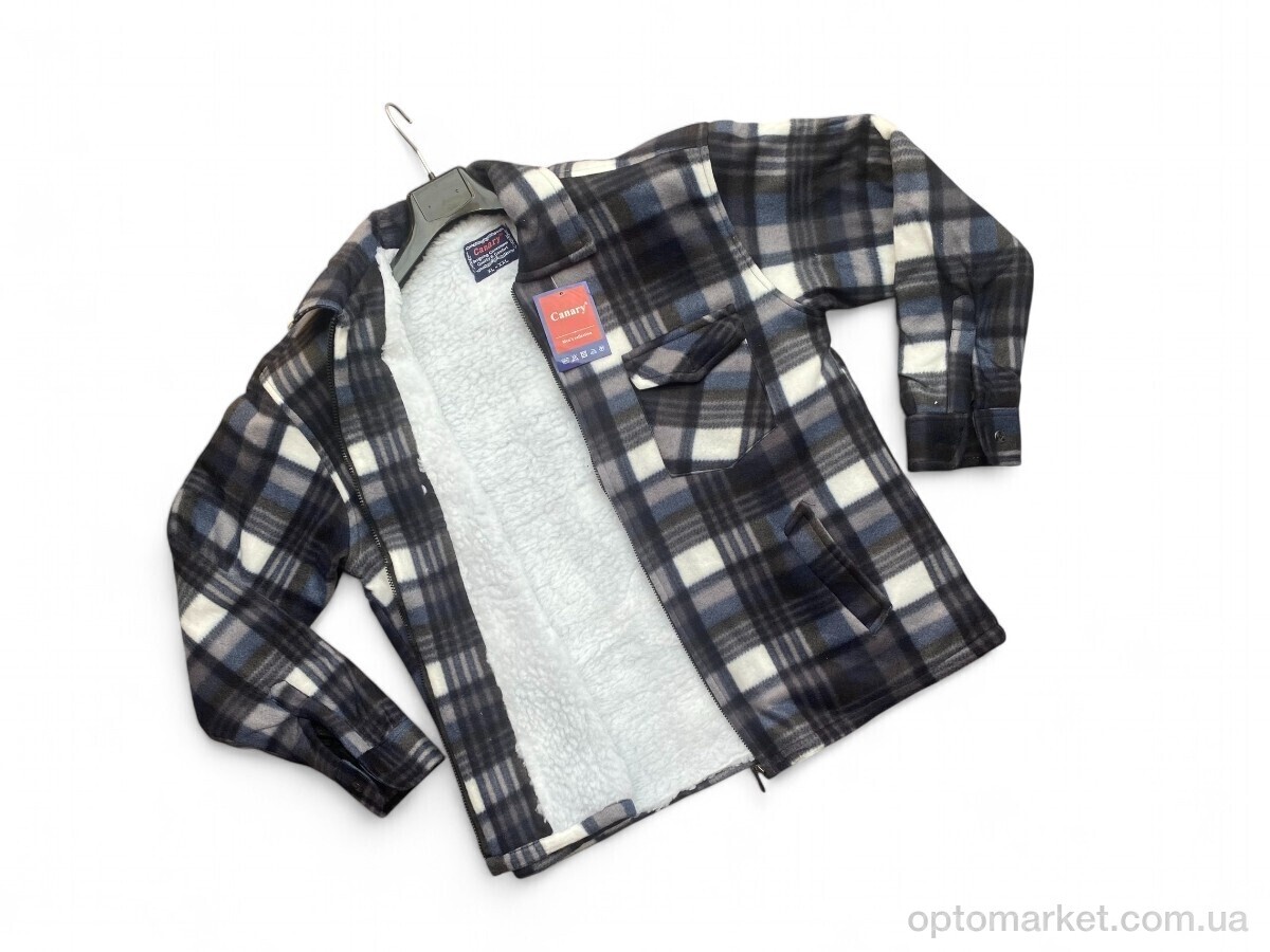 Купить Сорочка чоловічі 101-10 d.grey Canary сірий, фото 1