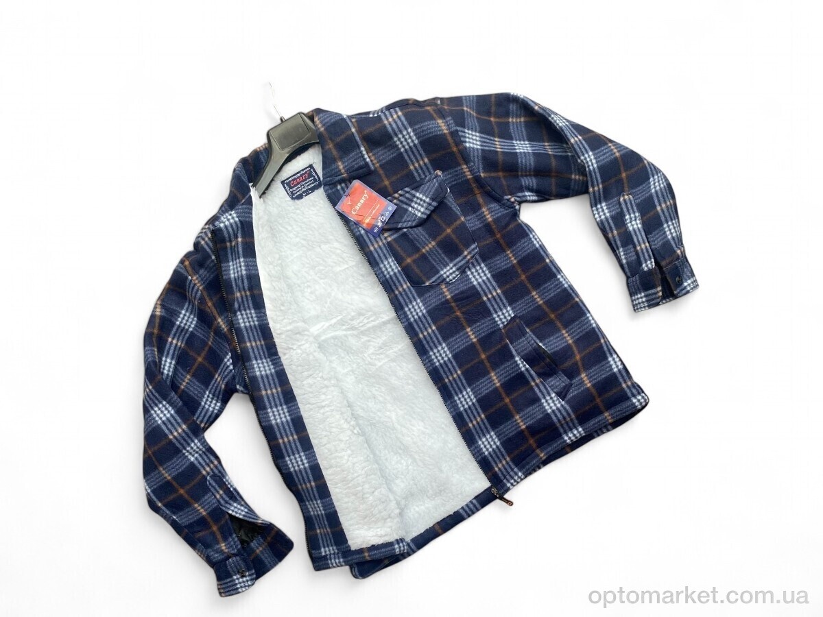 Купить Сорочка чоловічі 101-3 navy Canary синій, фото 1