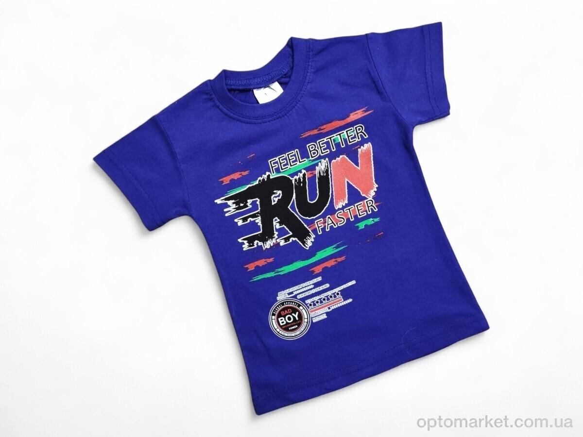 Купить Футболка дитячі 101 електрик Basak Kids синій, фото 1