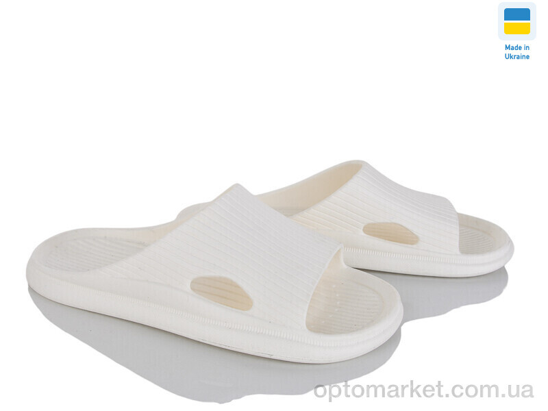 Купить Шльопанці жіночі 101 молочний Inblue білий, фото 1