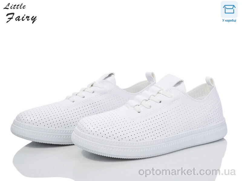 Купить Кросівки жіночі 1010-1 L.Fairy білий, фото 1