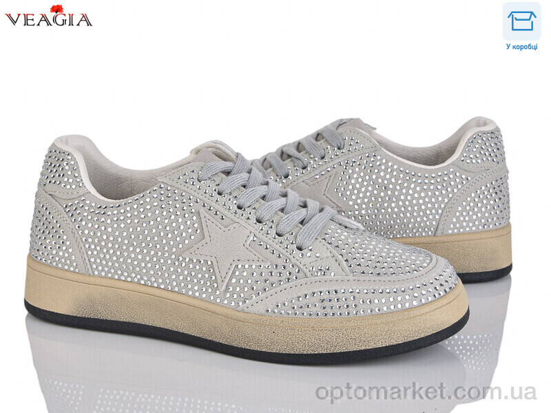 Купить Кросівки жіночі 10155-3 Veagia сірий, фото 1