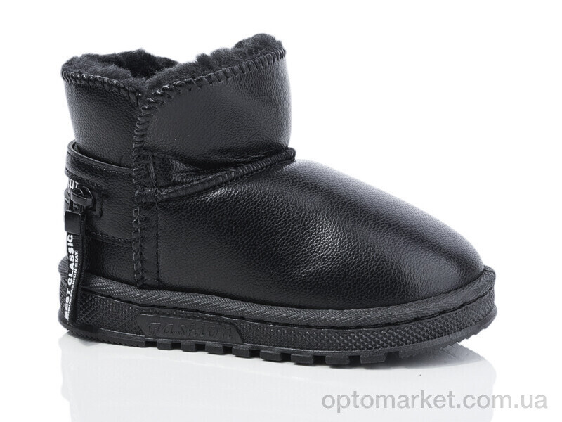 Купить Уги дитячі 1017-1 black Ok Shoes чорний, фото 1