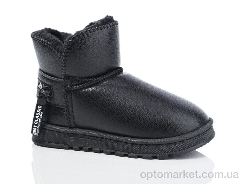 Купить Уги дитячі 1017-5 black Ok Shoes чорний, фото 1