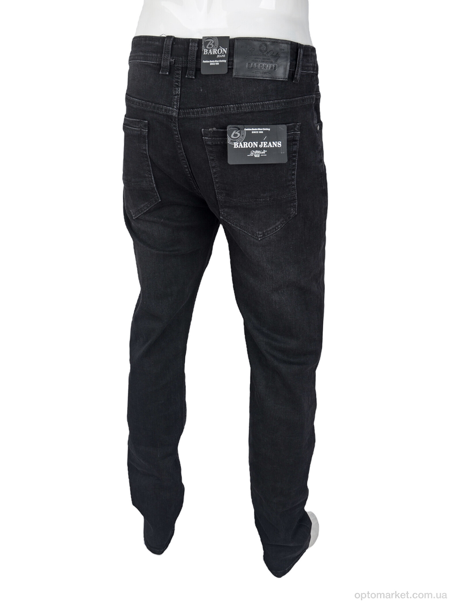 Купить Джинси чоловічі 1017 Baron чорний, фото 2