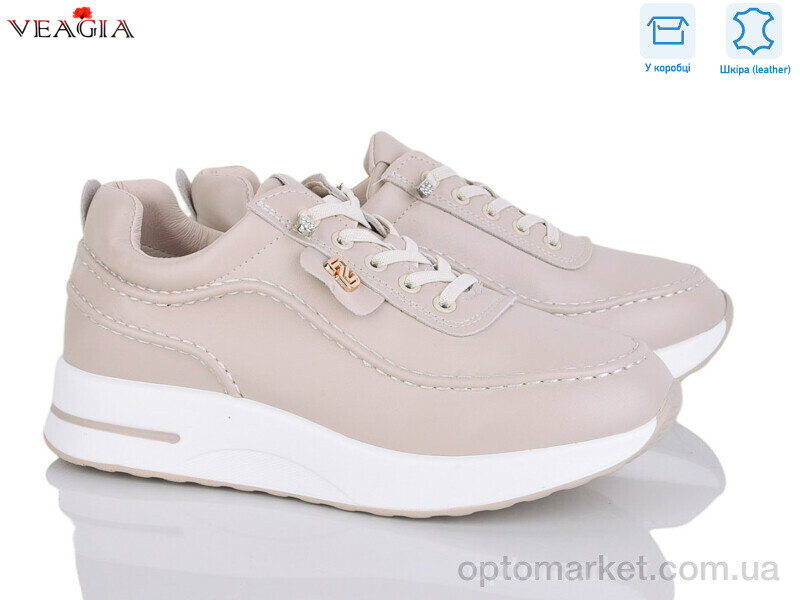 Купить Кросівки жіночі 10181-2 Veagia бежевий, фото 1