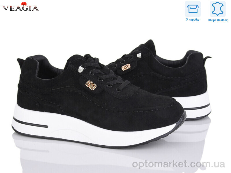 Купить Кросівки жіночі 10181-3 Veagia чорний, фото 1