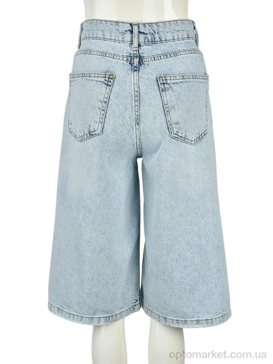 Купить Бриджі жіночі 1019-01 blue Medusa блакитний, фото 3