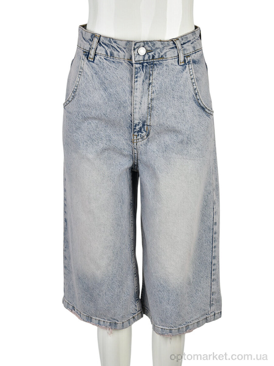 Купить Бриджі жіночі 1019-03 blue Medusa блакитний, фото 1