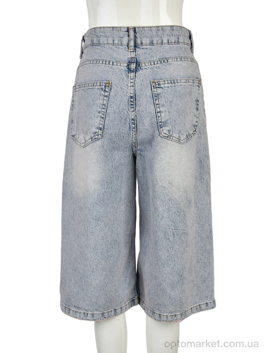 Купить Бриджі жіночі 1019-03 blue Medusa блакитний, фото 3