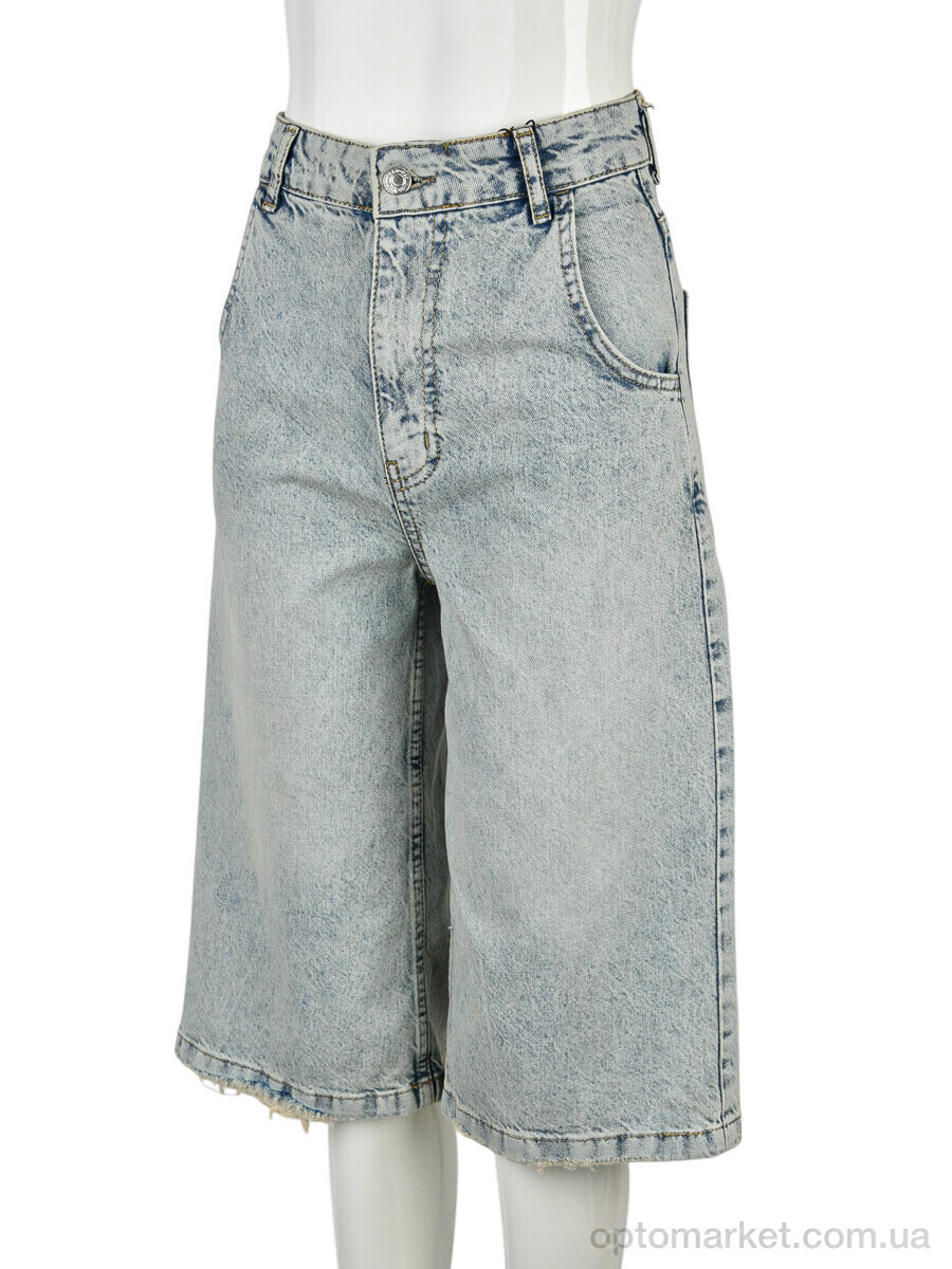 Купить Бриджі жіночі 1019-04 blue Medusa блакитний, фото 2