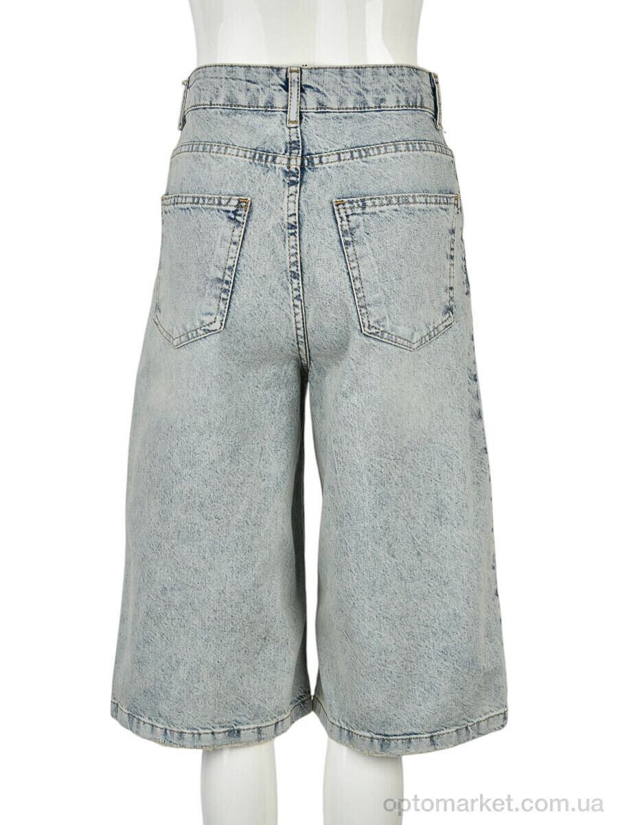 Купить Бриджі жіночі 1019-04 blue Medusa блакитний, фото 3