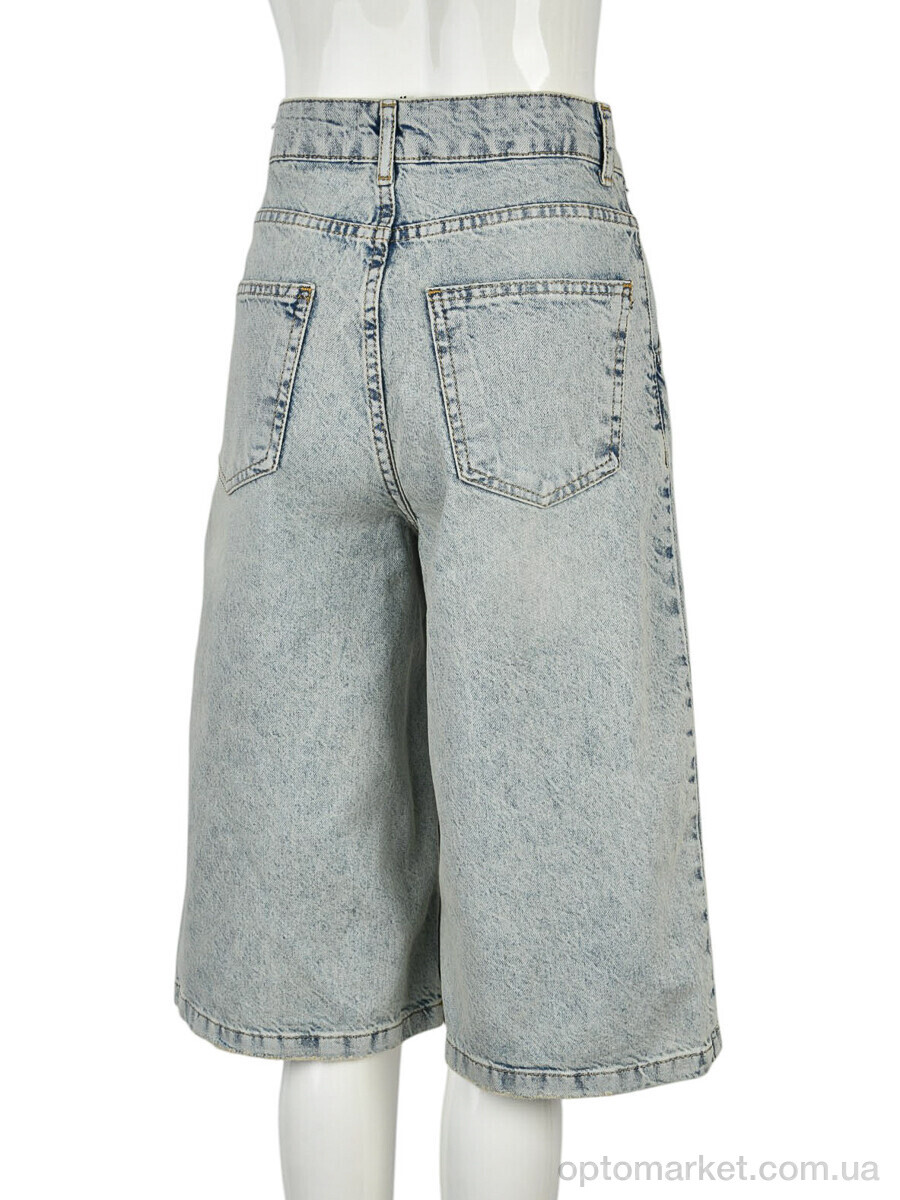 Купить Бриджі жіночі 1019-04 blue Medusa блакитний, фото 4