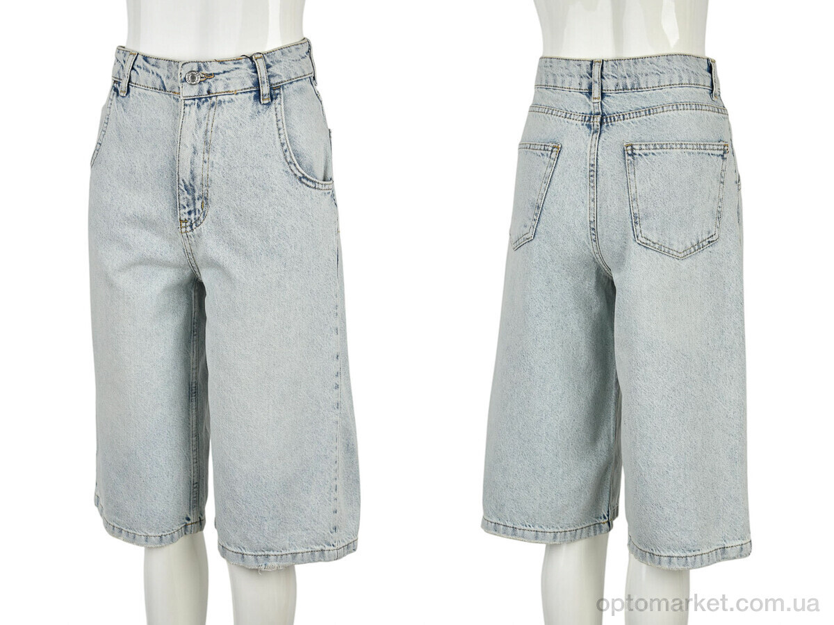 Купить Бриджі жіночі 1019-04 blue Medusa блакитний, фото 5