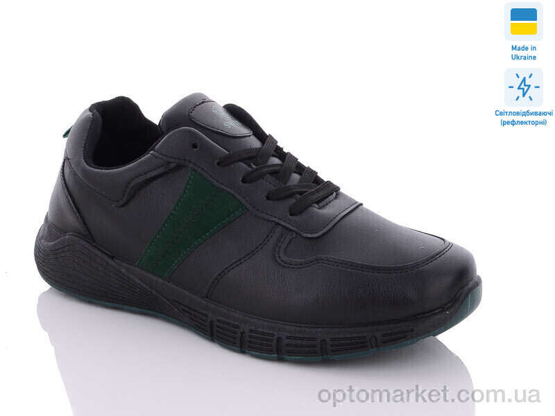 Купить Кросівки чоловічі 1019-1 SWIN SHOES чорний, фото 1