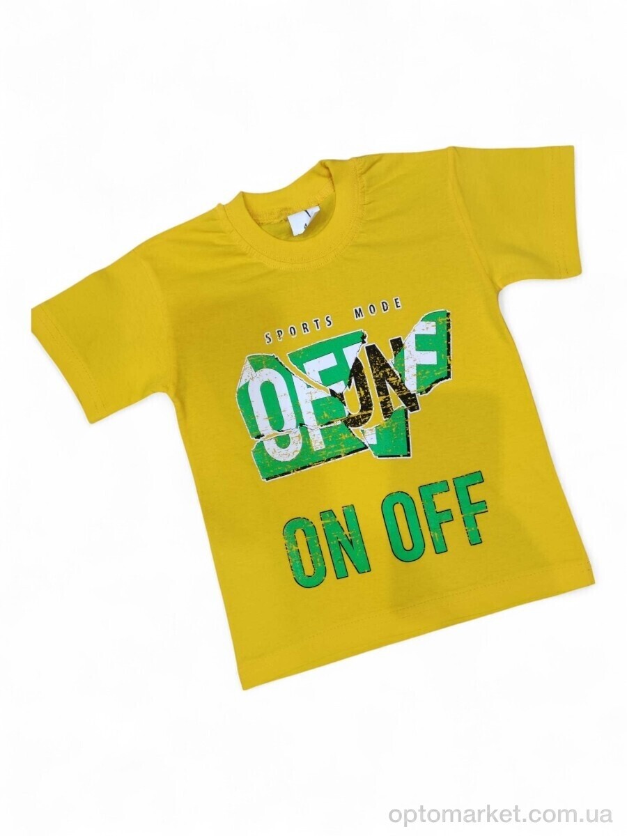 Купить Футболка дитячі 102-1 жовтий Basak Kids жовтий, фото 1