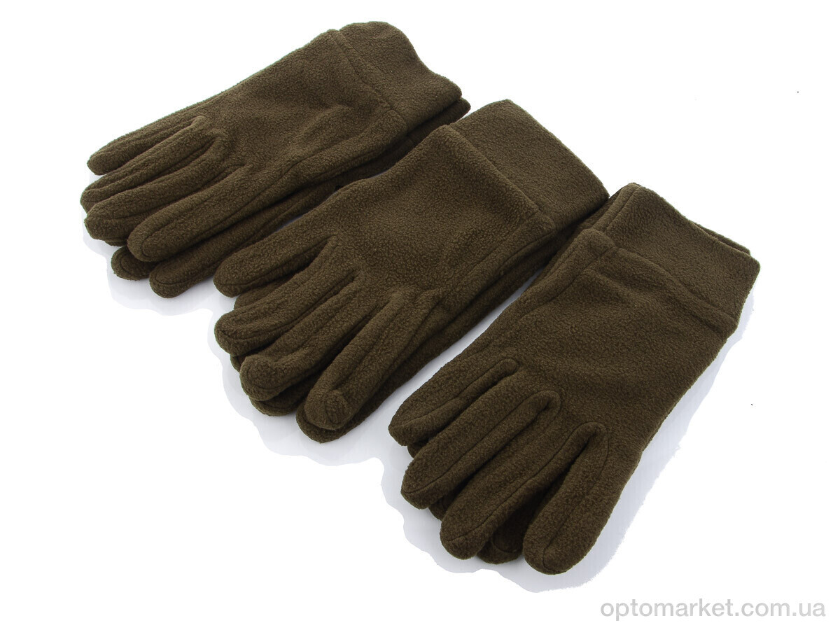 Купить Рукавички чоловічі 102-3 green RuBi зелений, фото 1