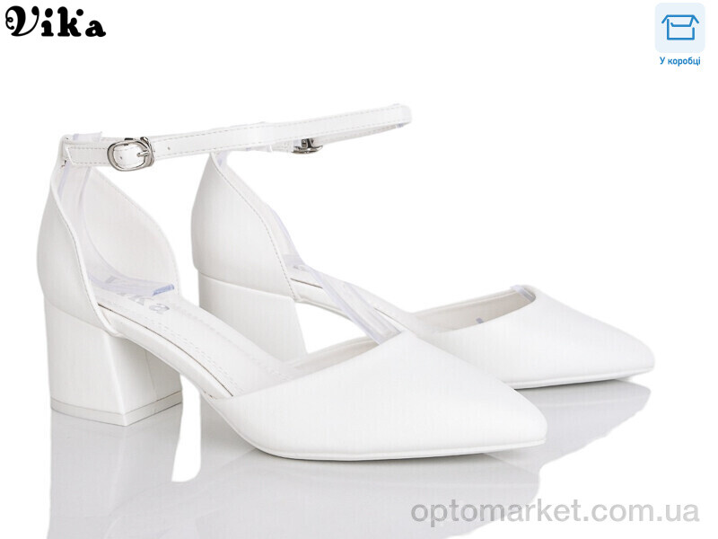 Купить Туфлі жіночі 102-3 Vika білий, фото 1