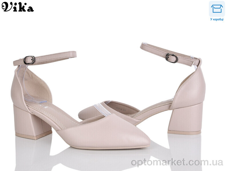 Купить Туфлі жіночі 102-4 Vika бежевий, фото 1