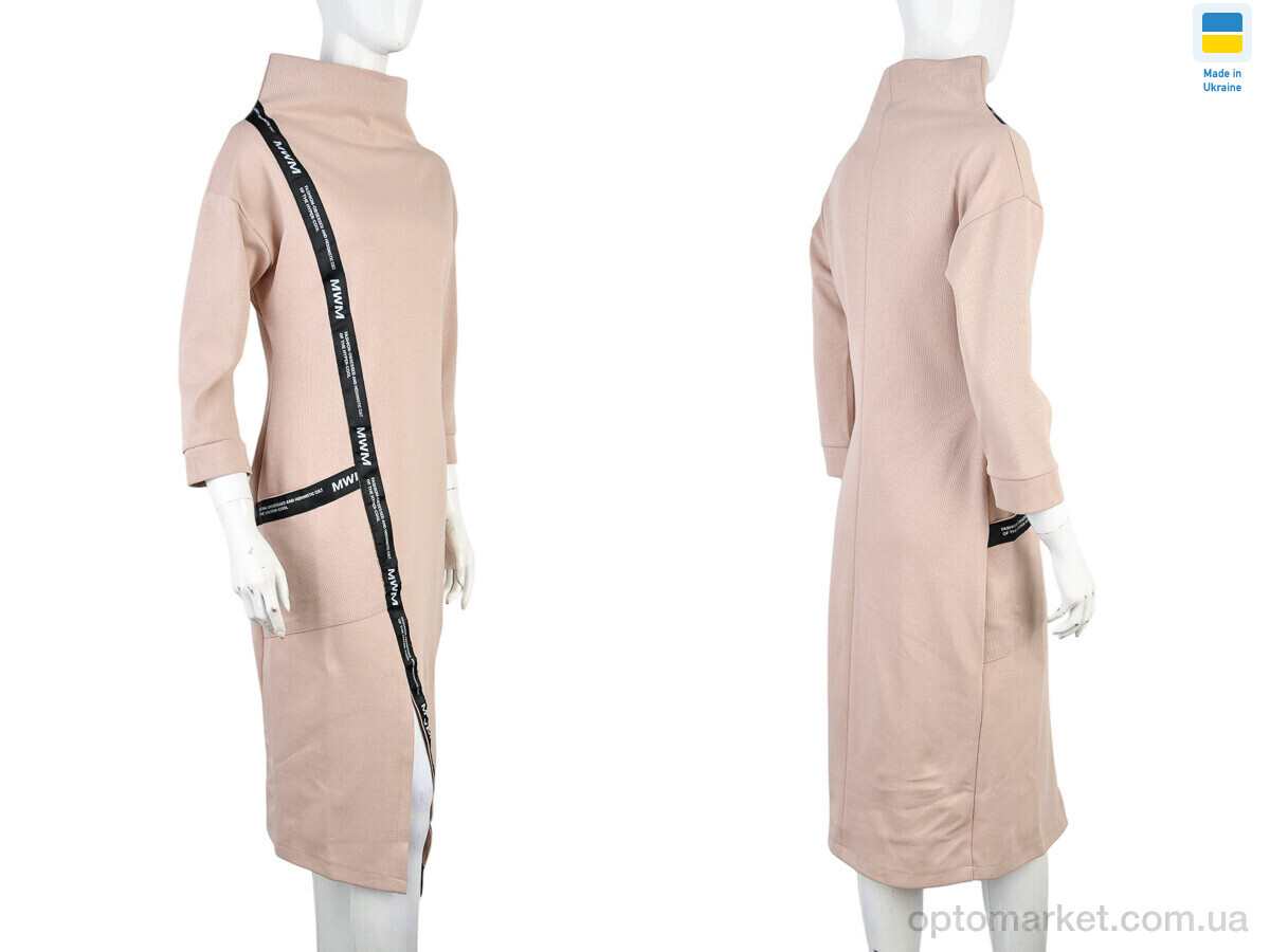 Купить Сукня жіночі 102 бежевий Vande Grouff бежевий, фото 3