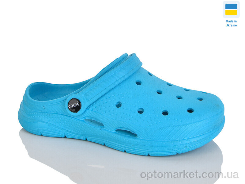 Купить Крокси жіночі 102 синій Krok блакитний, фото 1