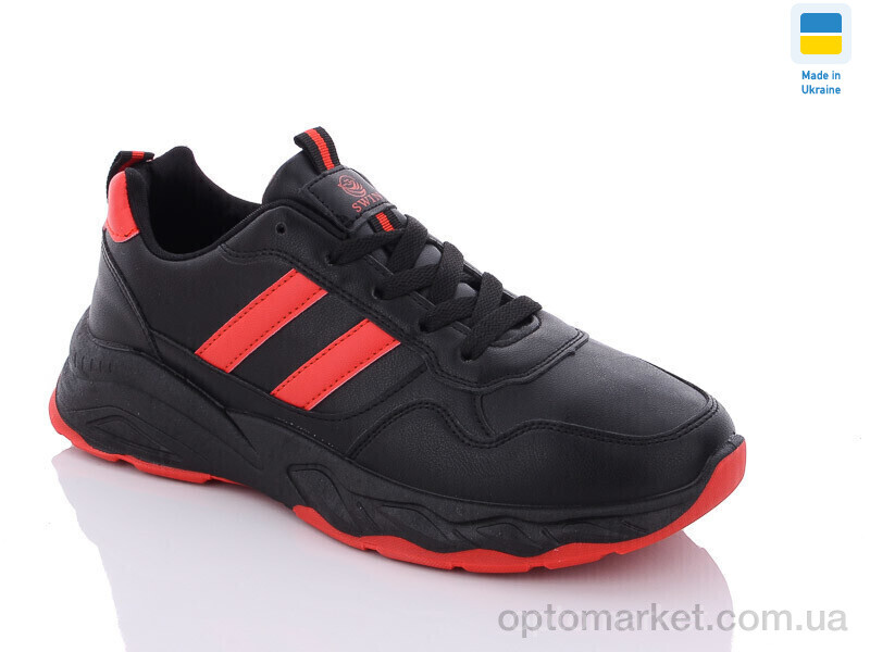 Купить Кросівки чоловічі 10201-4 SWIN SHOES чорний, фото 1