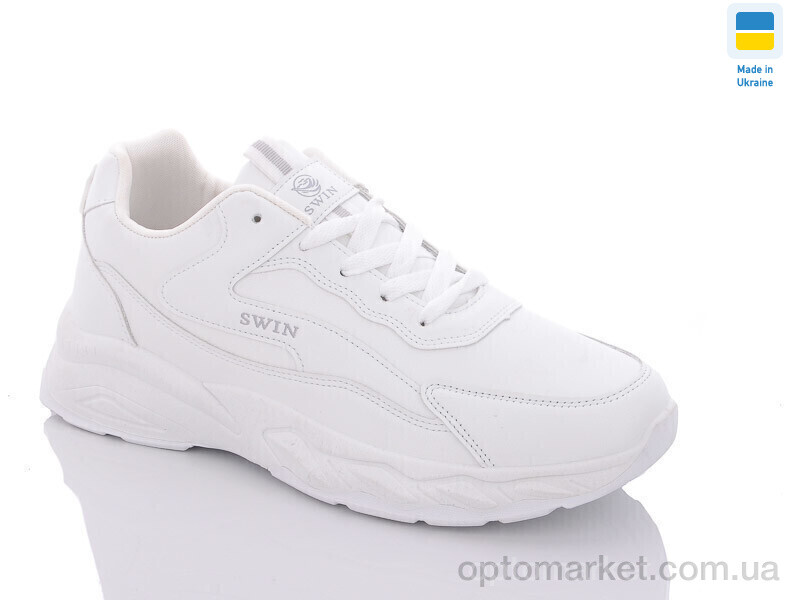 Купить Кросівки чоловічі 10203-1 SWIN SHOES білий, фото 1