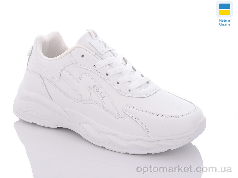 Купить Кросівки чоловічі 10204-1 SWIN SHOES білий, фото 1