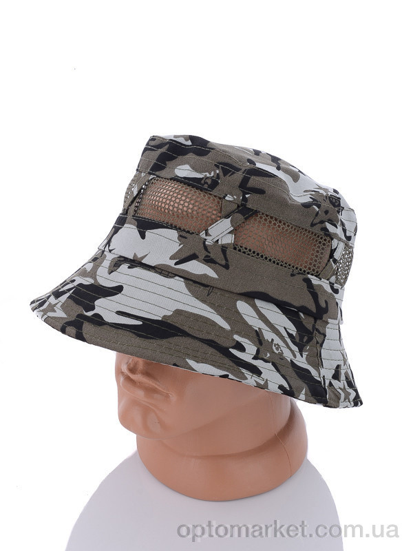 Купить Панама чоловічі 1021-1 grey RuBi сірий, фото 1