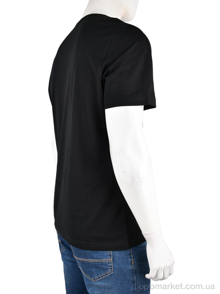 Купить Футболка чоловічі 10229-1 black mix Altitudine чорний, фото 3