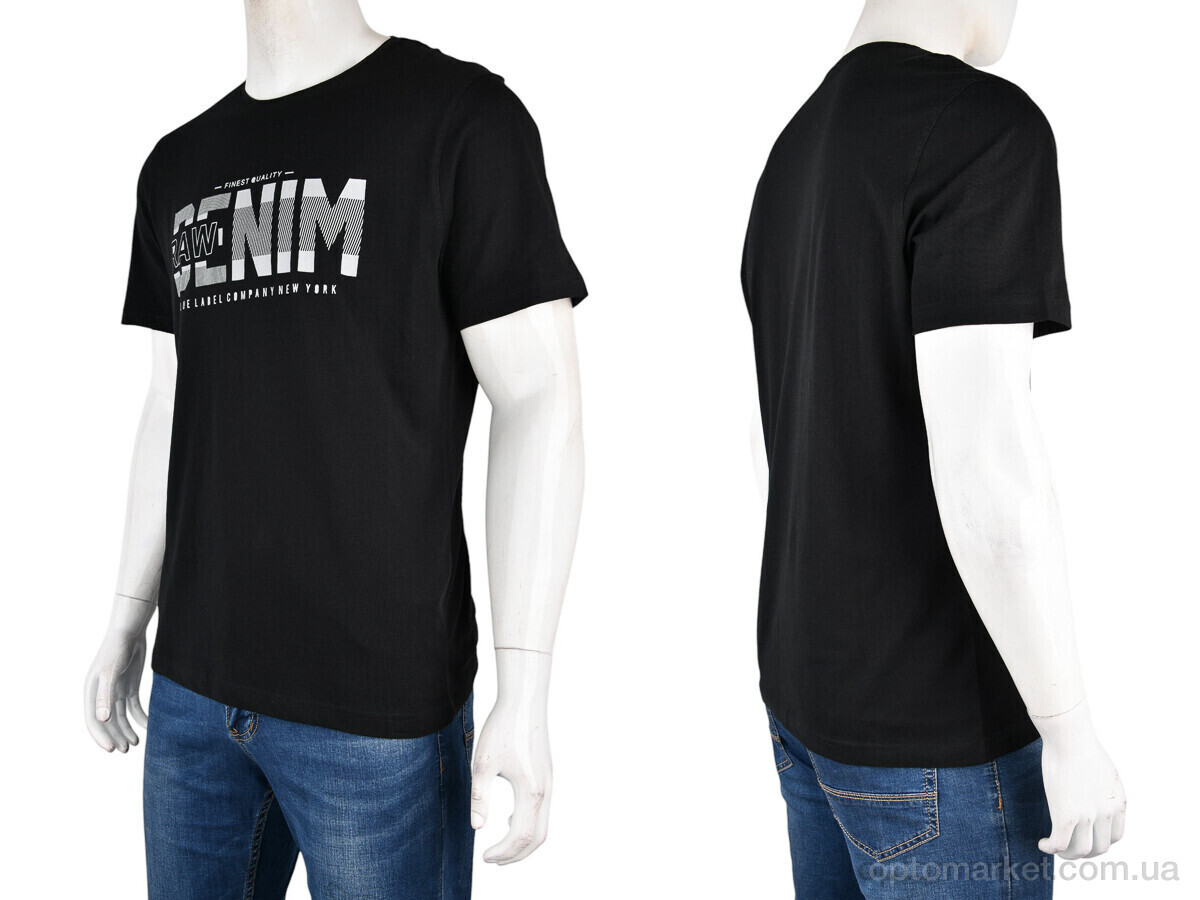 Купить Футболка чоловічі 10229-1 black mix Altitudine чорний, фото 5