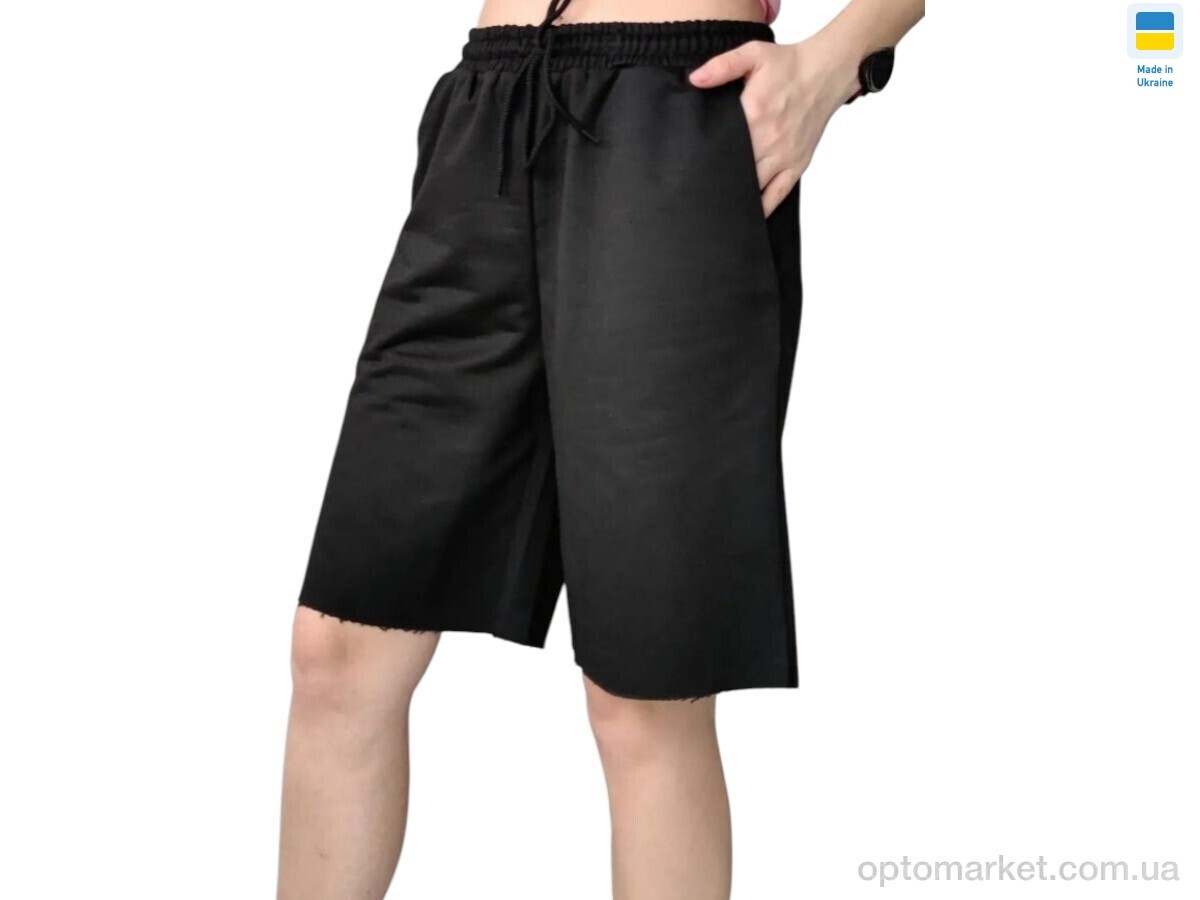 Купить Шорти жіночі 10239 чорний Sport style чорний, фото 1