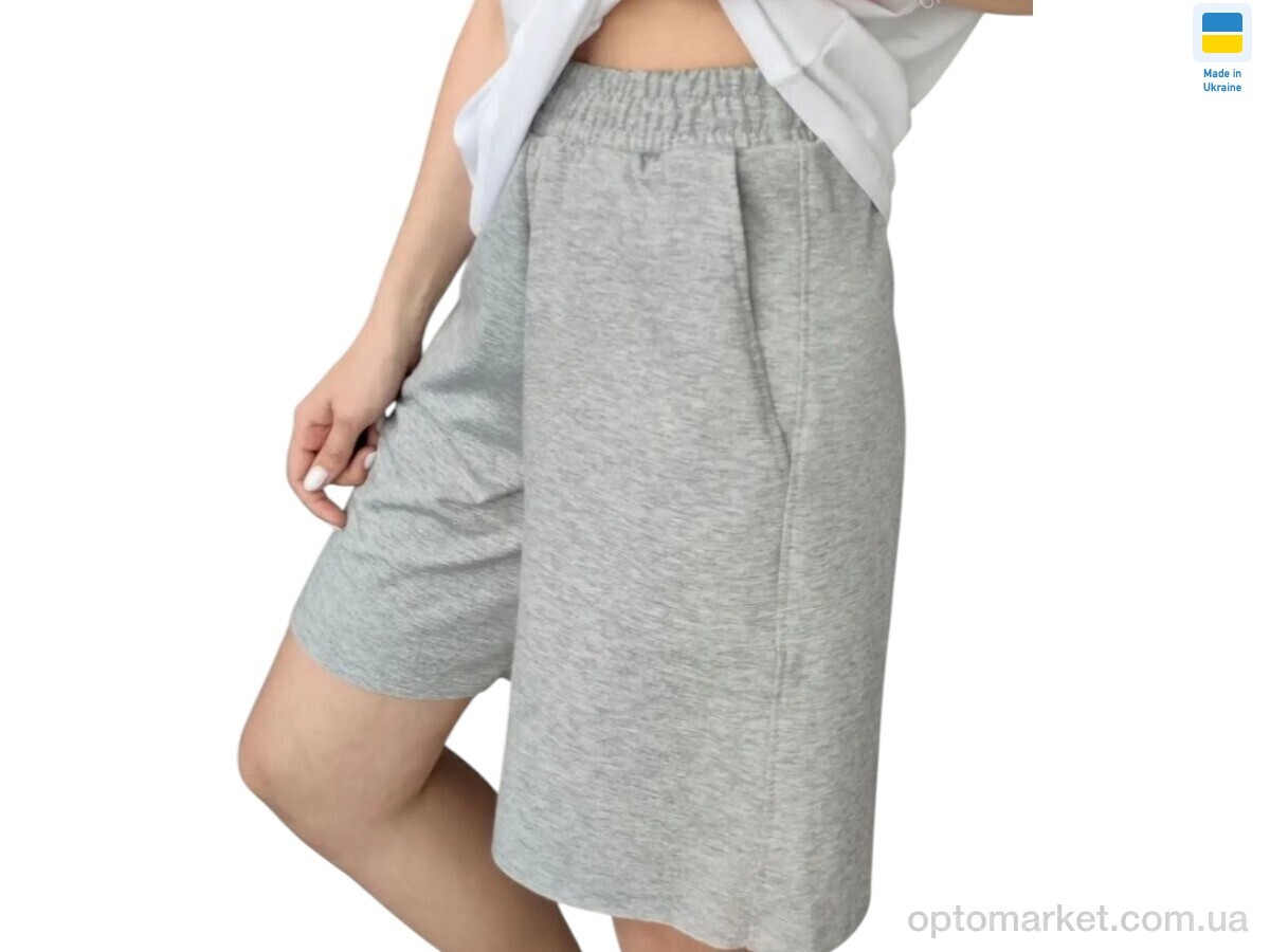 Купить Шорти жіночі 10239 св.сірий Sport style сірий, фото 1