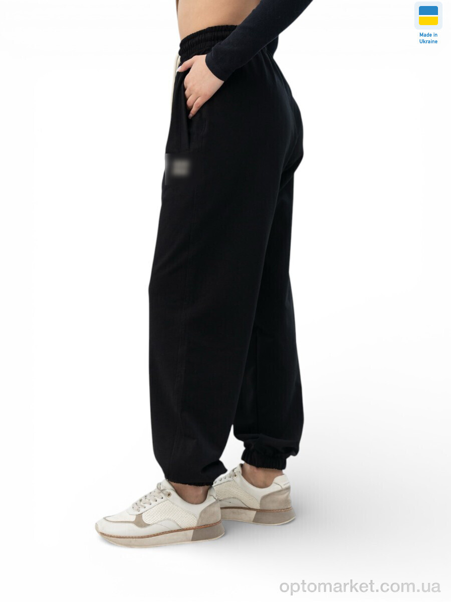 Купить Спортивні штаны жіночі 1023MU чорний M.u Miu чорний, фото 1