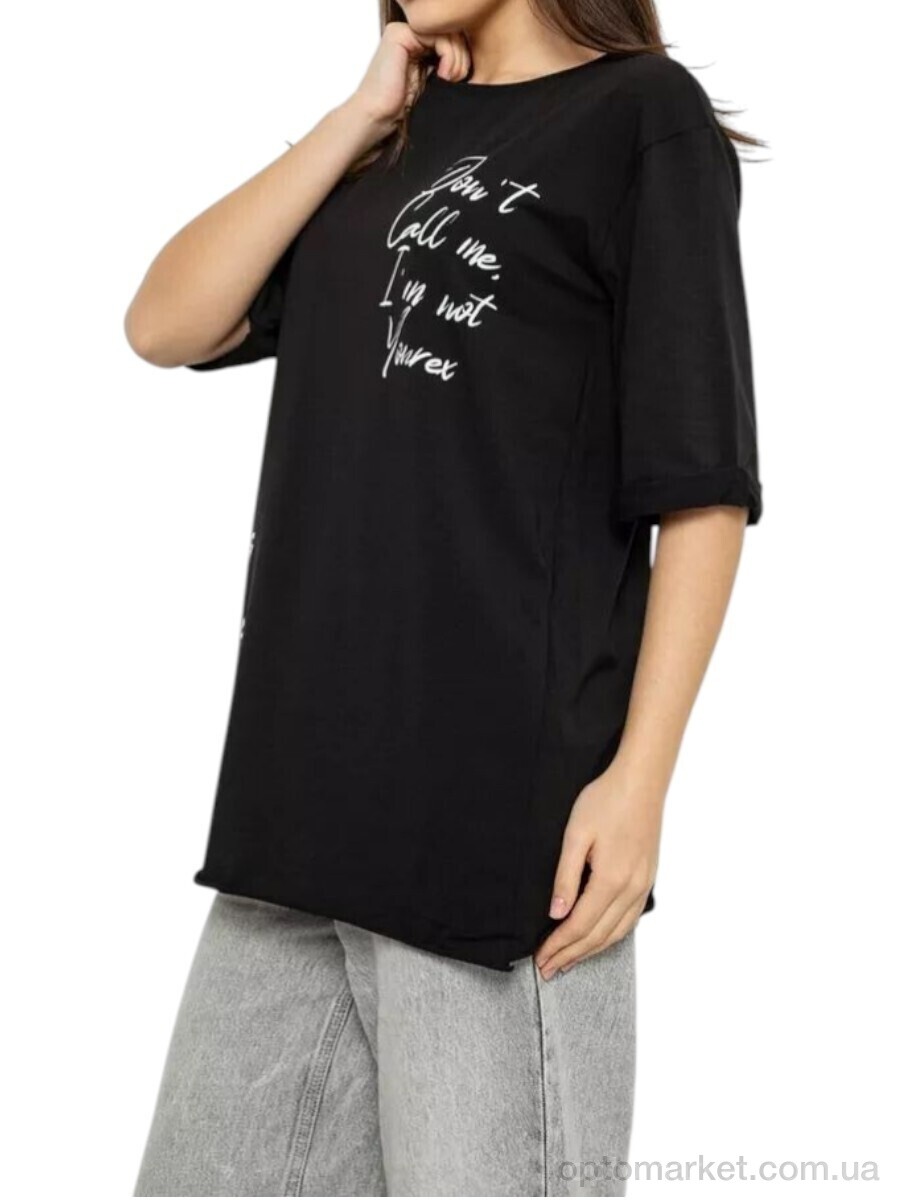 Купить Футболка жіночі 1024 чорний Massmag чорний, фото 2