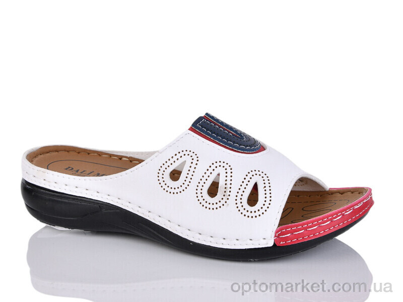 Купить Шльопанці жіночі 1024 white Dali Moda білий, фото 1