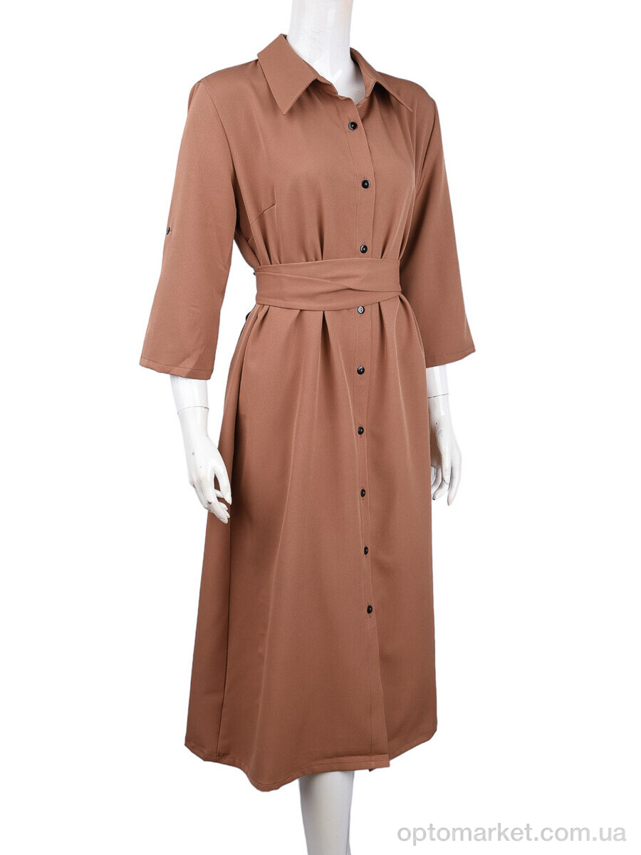 Купить Сукня жіночі 1026 коричневий Vande Grouff коричневий, фото 1