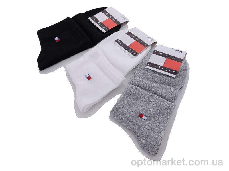 Купить Шкарпетки чоловічі 1028 Tomy середні mix T.mmy hilfiger мікс, фото 2
