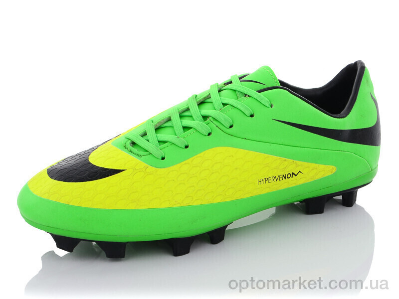 Купить Футбольне взуття чоловічі 1029-1-10 N.ke зелений, фото 2