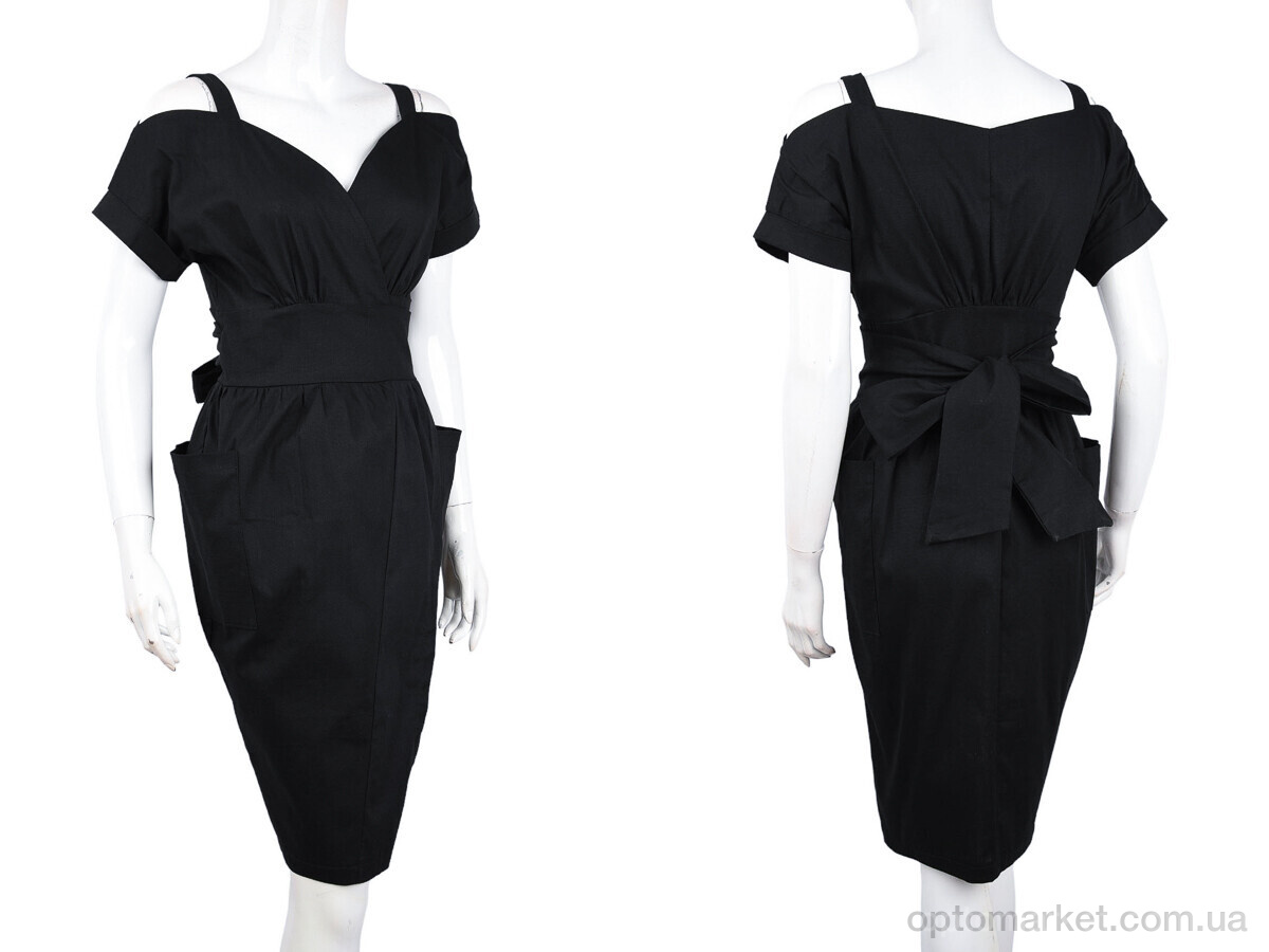 Купить Сукня жіночі 1030 чорний Vande Grouff чорний, фото 3