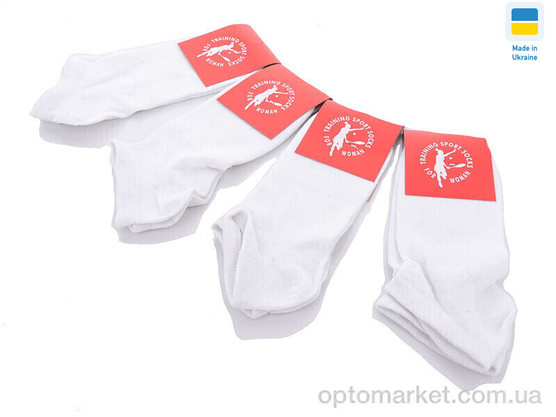 Купить Шкарпетки жіночі 1033 білий сітка Sport білий, фото 1