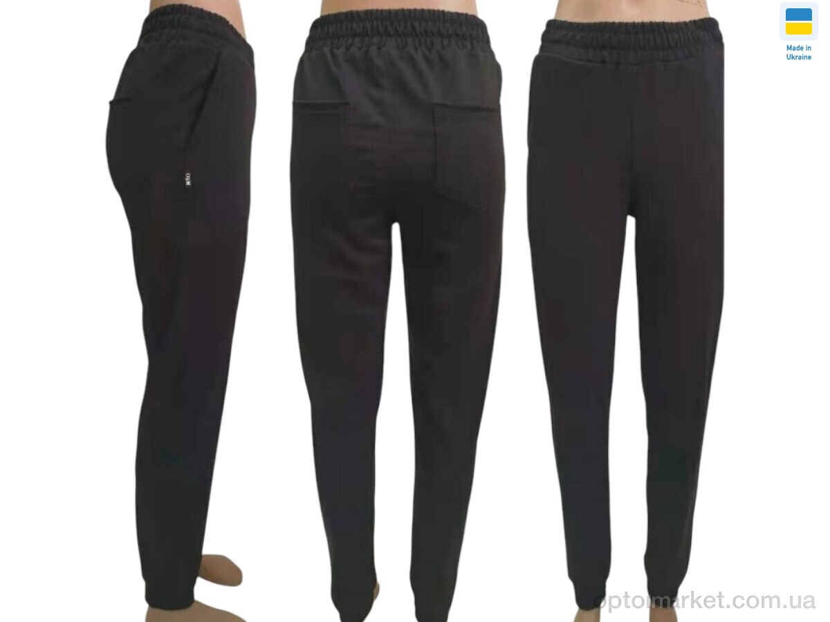 Купить Спортивні штаны жіночі 1034 чорний Sport style чорний, фото 1