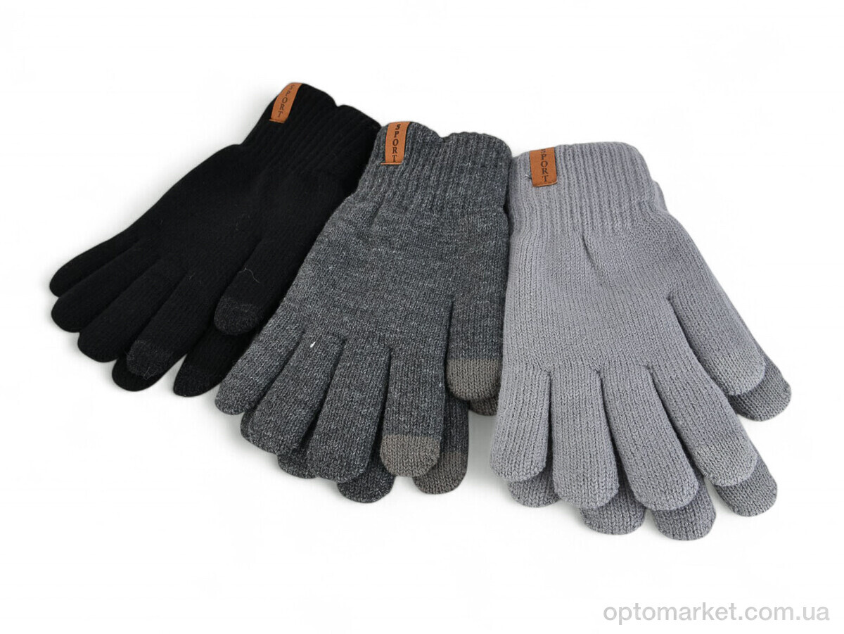 Купить Рукавички чоловічі 1035 текстиль mix Paidi мікс, фото 1