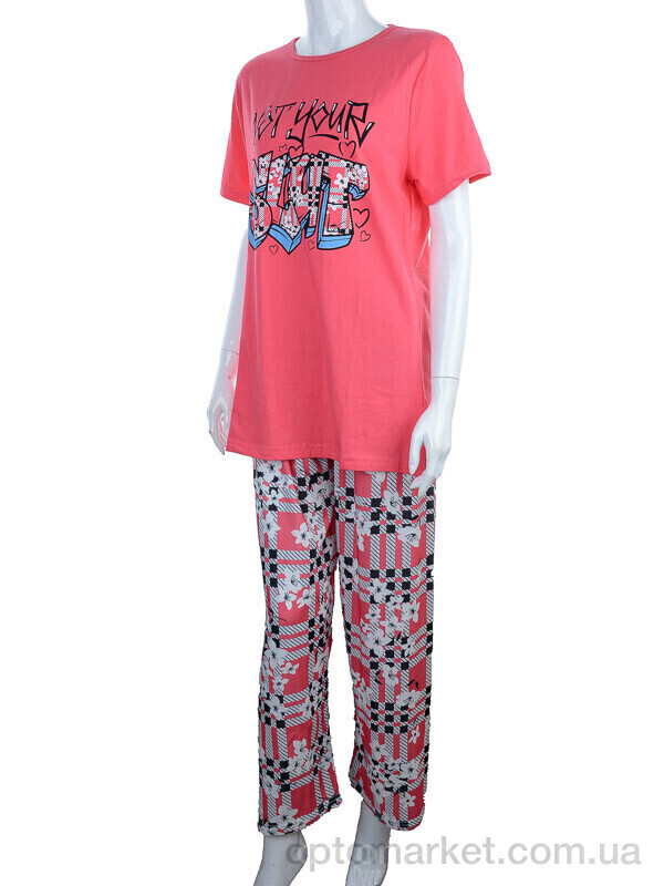 Купить Пижама жіночі 10369 pink (04086) Polkan рожевий, фото 1