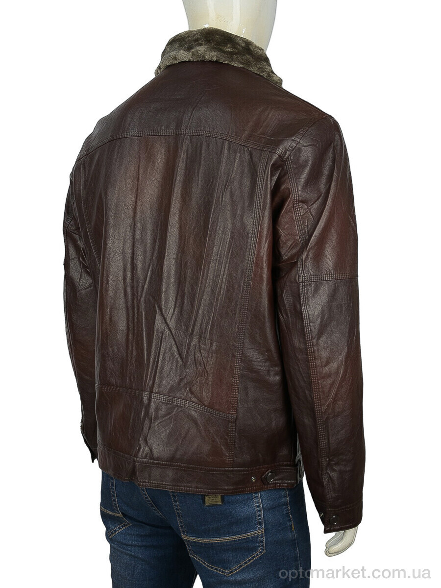 Купить Куртка чоловічі 1037 (08118) brown Dikaoq Unhao коричневий, фото 2