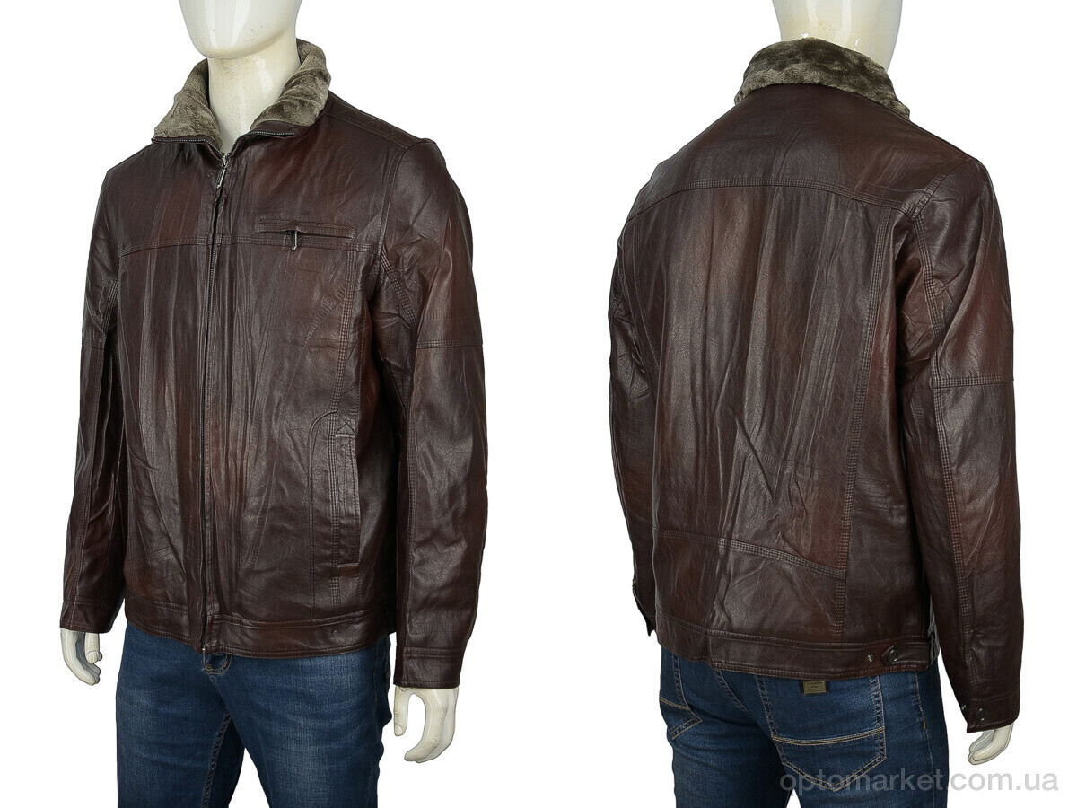 Купить Куртка чоловічі 1037 (08118) brown Dikaoq Unhao коричневий, фото 3
