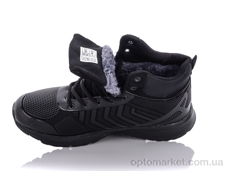 Купить Черевики чоловічі 1037 black Ok Shoes чорний, фото 2